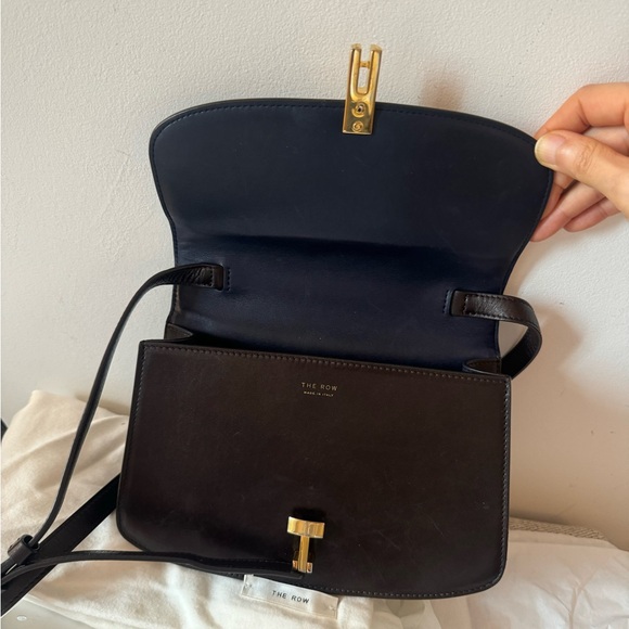 The Row Sofia Crossbody bag Dark Brown - Picture 13 of 16